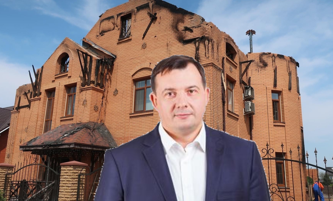 Чи буде відбудовувати згоріле житло екс-губернатор Куліч?