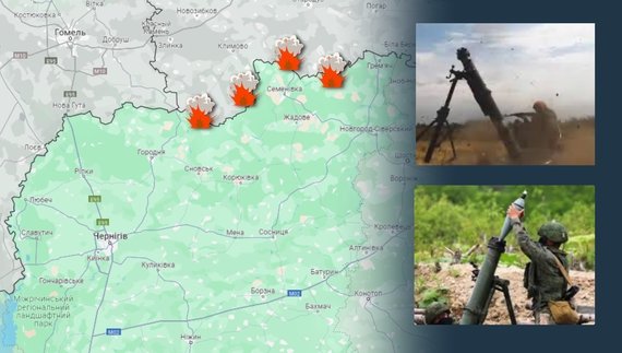 Обстріли трьох громад із мінометів: ситуація у прикордонні Чернігівщини на ранок 19 червня