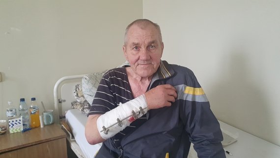 Віктор Мисниченко в лікарні