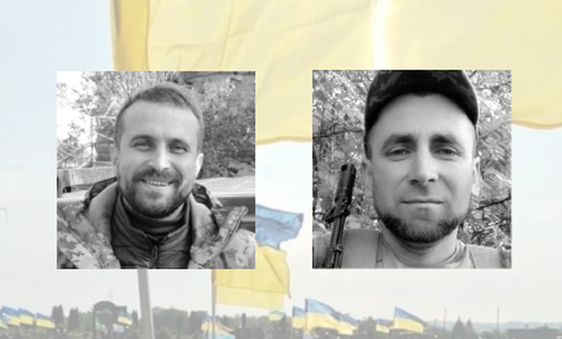 На Чернігівщині поховали бійців ЗСУ Владислава Ткаліча та В'ячеслава Кривопишу