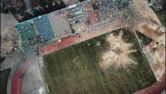 Зруйнований рашистами стадіон у Чернігові відбудують та пропонують перейменувати