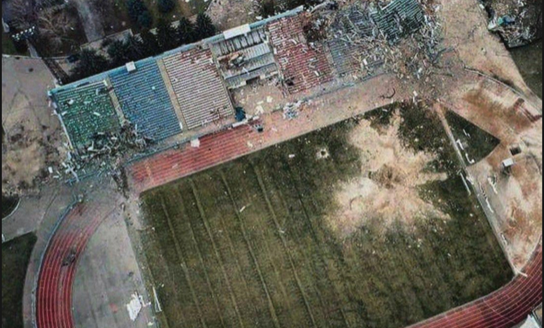 Зруйнований рашистами стадіон у Чернігові відбудують та пропонують перейменувати