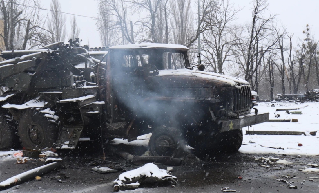 Фотодокази: під Черніговом знищили російські "гради", що обстрілювали місто