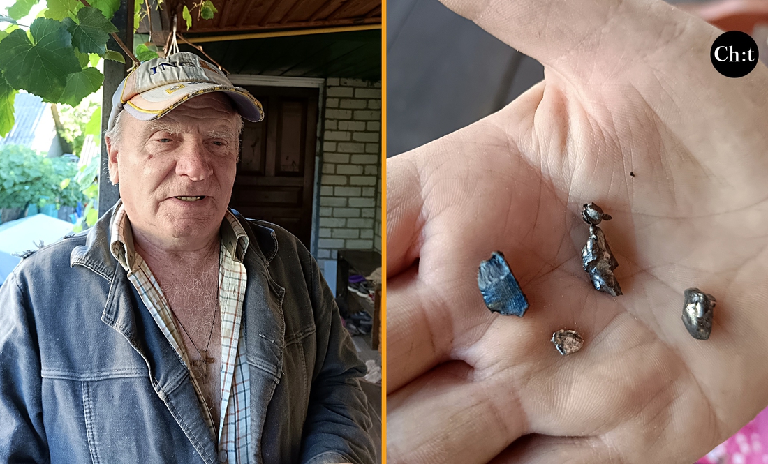 "Він пікірує. Я падаю й водночас чую вибух", - уламок дрона влучив під праве око