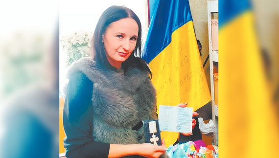 Тетяна Лебідь отримала «Хрест громадянських заслуг»
