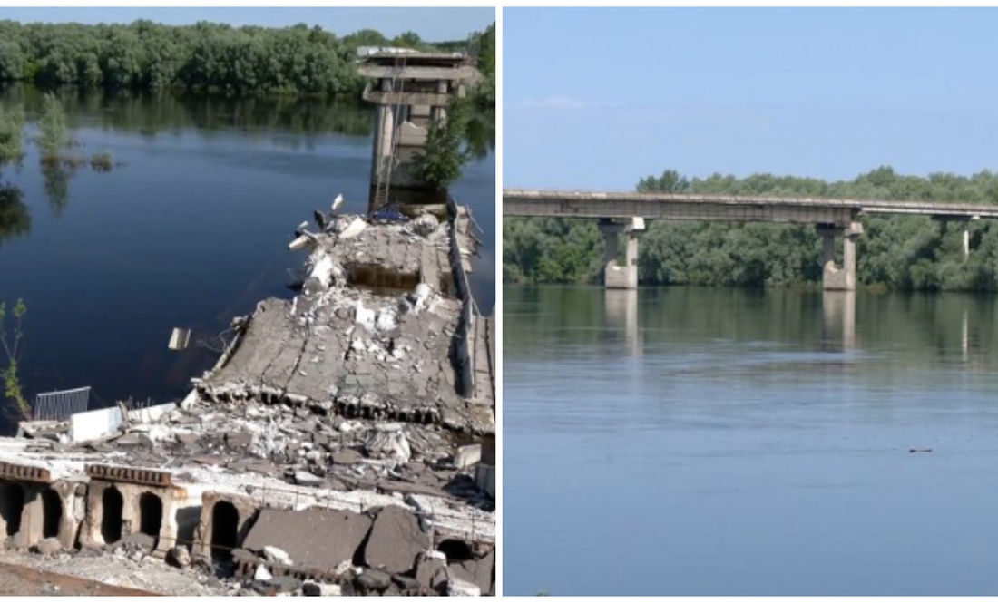 Міст через Десну біля Великого Устя. Фото Суспільне Чернігів