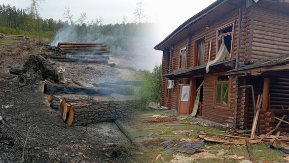 Дрон вдарив по лісу й офісу, село згоріло вщент: як живе найпівнічніше лісництво Чернігівщини