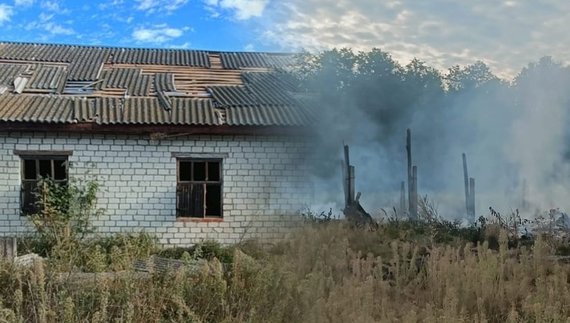 Наслідки атаки по селу Корюківської громади