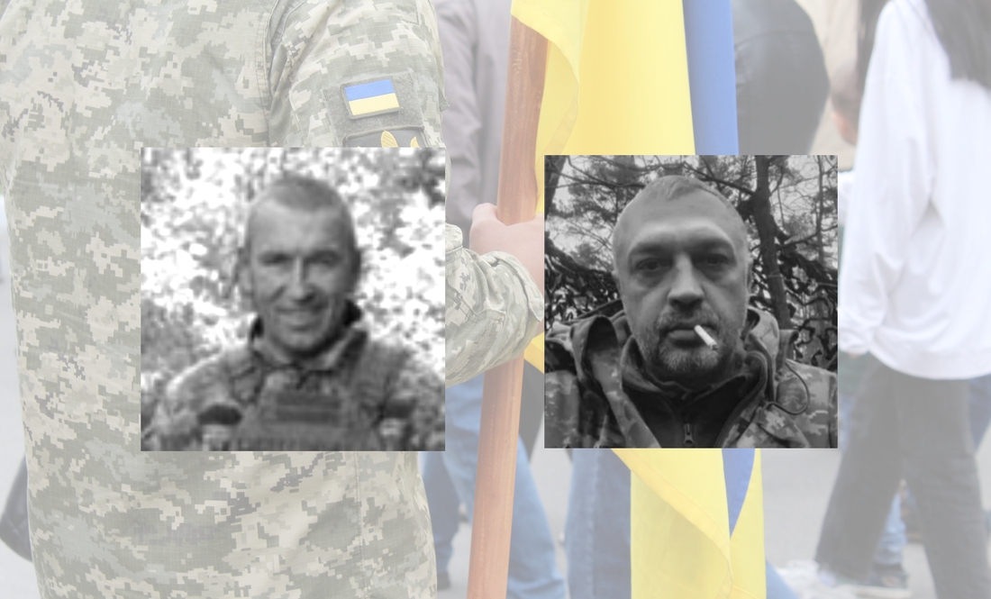 На Чернігівщині поховали двох загиблих у боях бійців
