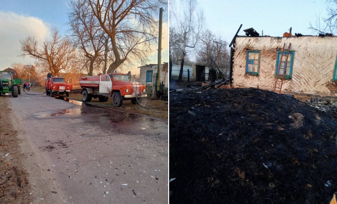 Пекарів. Наслідки пожежі.