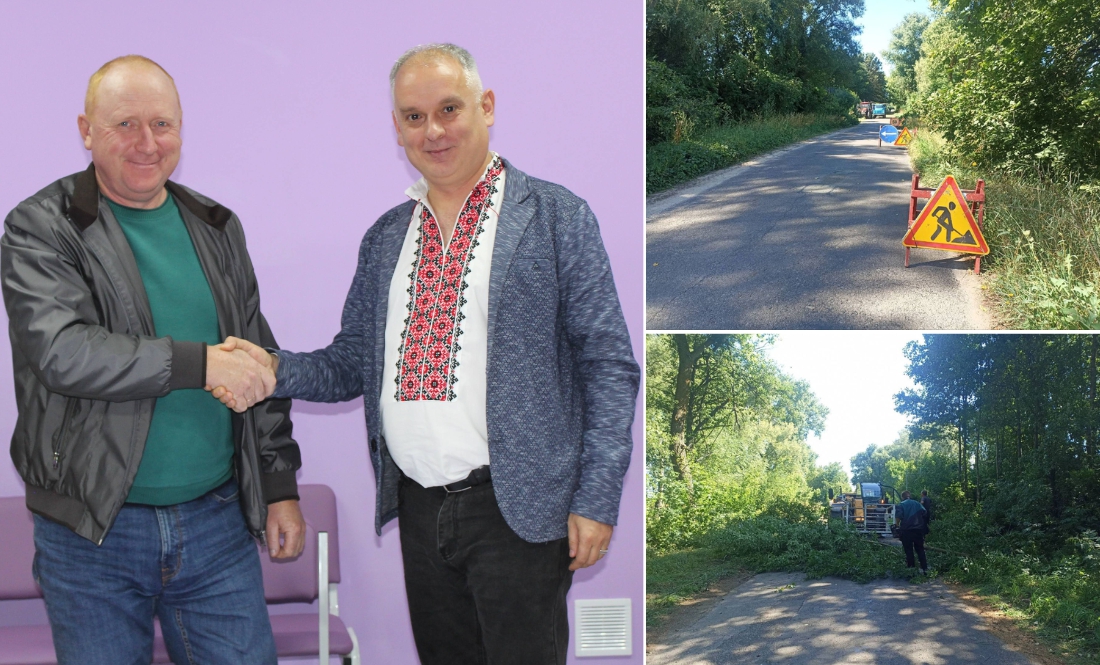 Фермер із Чернігівщини ремонтує дороги й допомагає армії
