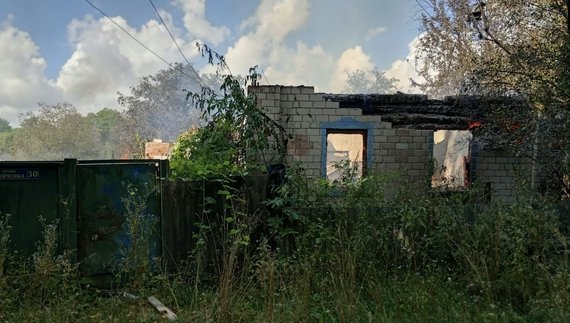 Зруйнований будинок в селі Будище Семенівської громади. 31 серпня 2026 року