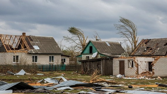У громаді на Чернігівщині негода пошкодила дахи понад 40 будівель