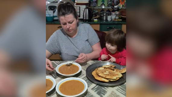 Як готують бобовник на Чернігівщині