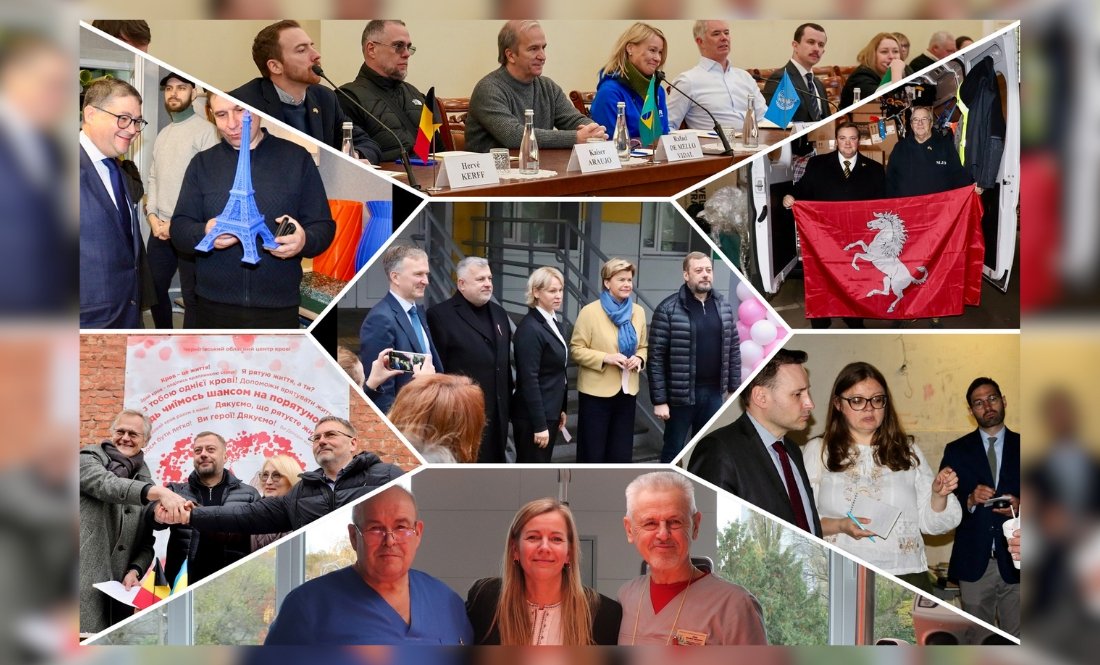 Понад 130 міжнародних зустрічей: хто допомагав Чернігівщині у 2025 році