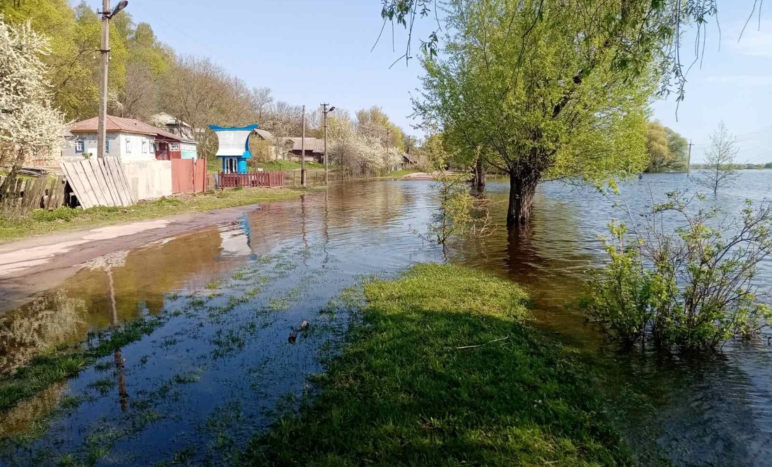 Повінь на Новгород-Сіверщині: у які села добираються в об'їзд чи на човнах