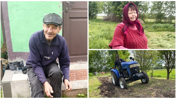 Світлана та Петро Кравченки за мільйон купили трактор і обладнання до нього