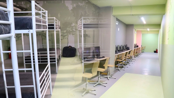 Наразі у ліцеї створено мультифункціональний простір, де можна навчатися і навіть жити