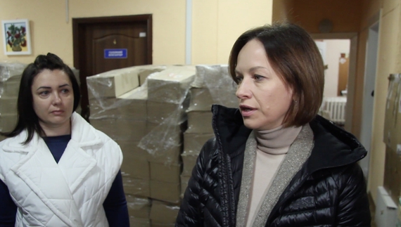 Чернігівщину відвідала міністр соціальної політики України Марина Лазебна