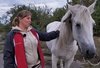 Марія із найстаршою кобилою - Сільвою