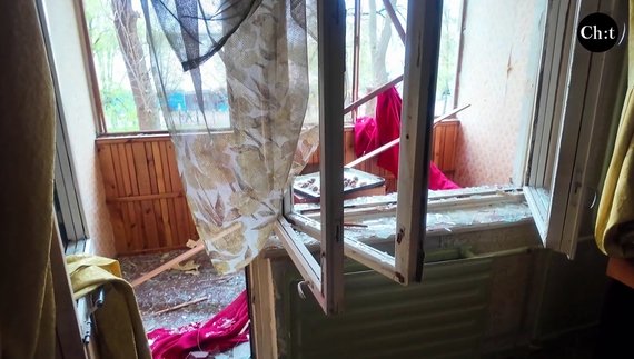 У багатоповерхівках вибило вікна, двері та балконні рами