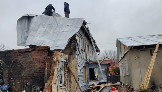 Стало відомо, чиї будинки пошкодили російські "герані" у Чернігові