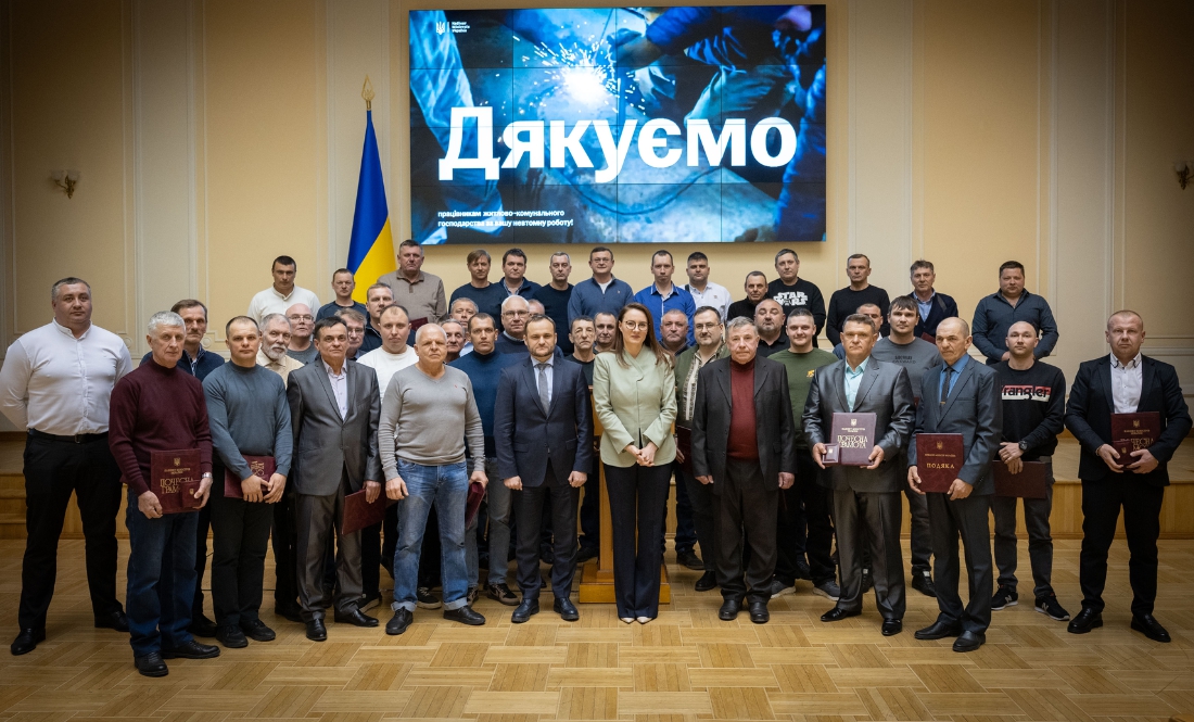 Прем’єрка відзначила тепловика з Чернігова