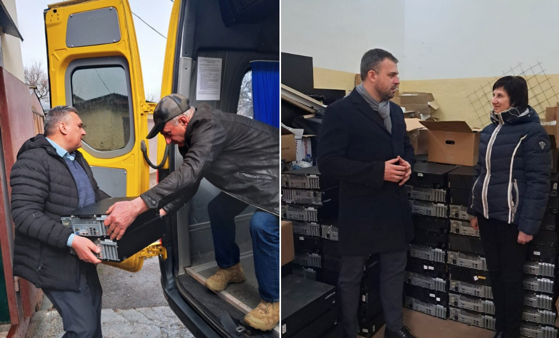 Латвійці привезли на Чернігівщину три автівки з комп'ютерною технікою