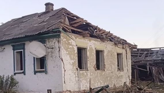 Будинок після російського обстрілу. Семенівська громада. 31 липня 2026 року