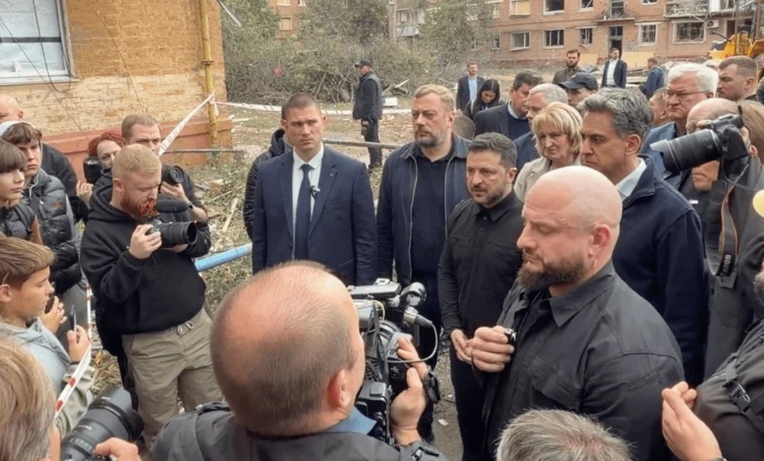 Володимир Зеленський у Прилуках
