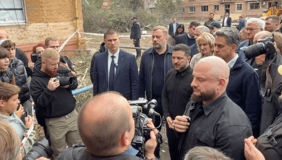 Володимир Зеленський у Прилуках