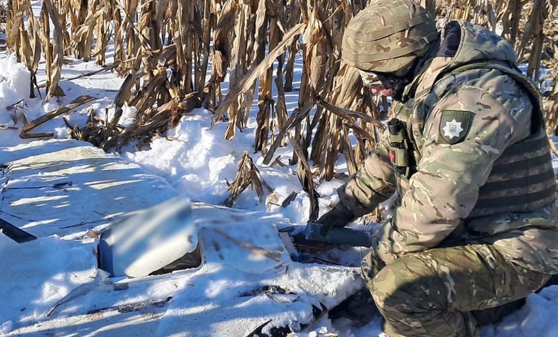 Бойові частини російських безпілотників знешкодили в двох районах Чернігівщини