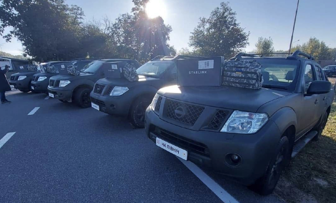 Для полювання на ворожі безпілотники: військовим Чернігівщини передали 10 укомплектованих авто