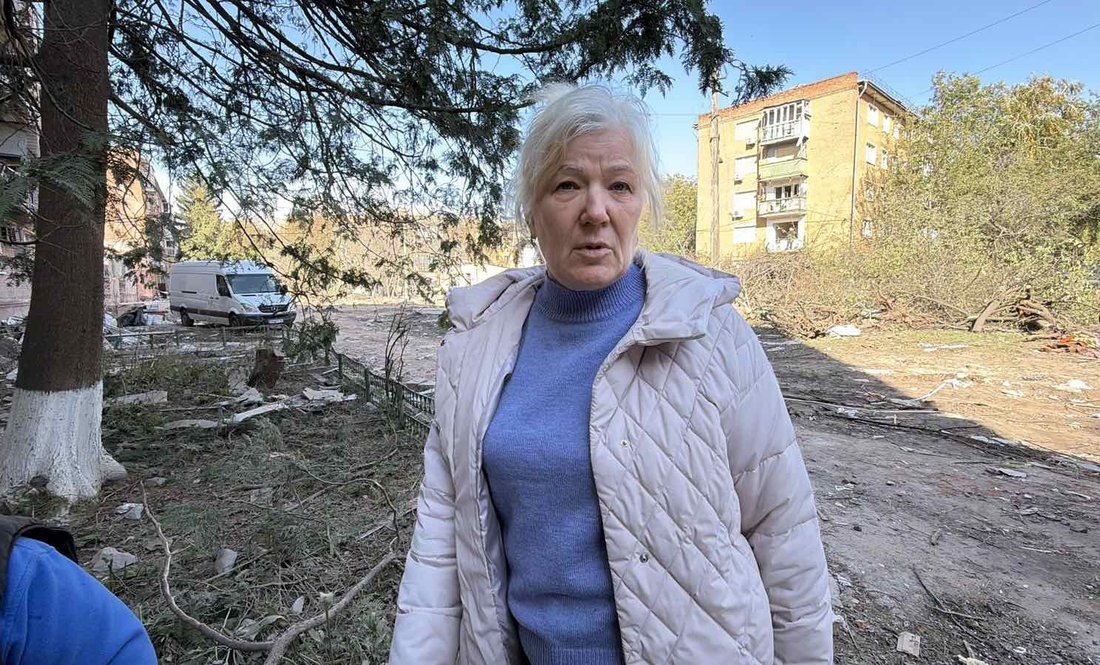Наталія Линник вижила в своїй квартирі. Чоловік Микола загинув