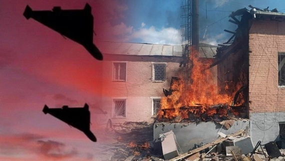 Два шахеди впали на відділок поліції в Прилуках