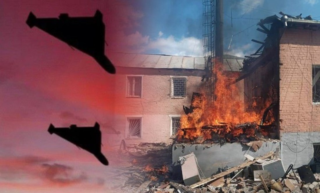 Два шахеди впали на відділок поліції в Прилуках