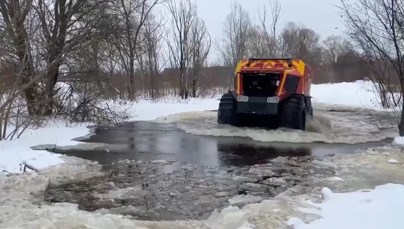 Велика вода на Чернігівщині: перелито дороги, вулиця та під’їзд до мосту