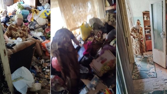 Із квартири ніжинки вивезли три машини сміття