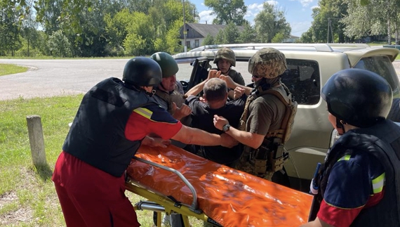 Сергію Ахріменку скріпили ногу стрижнем