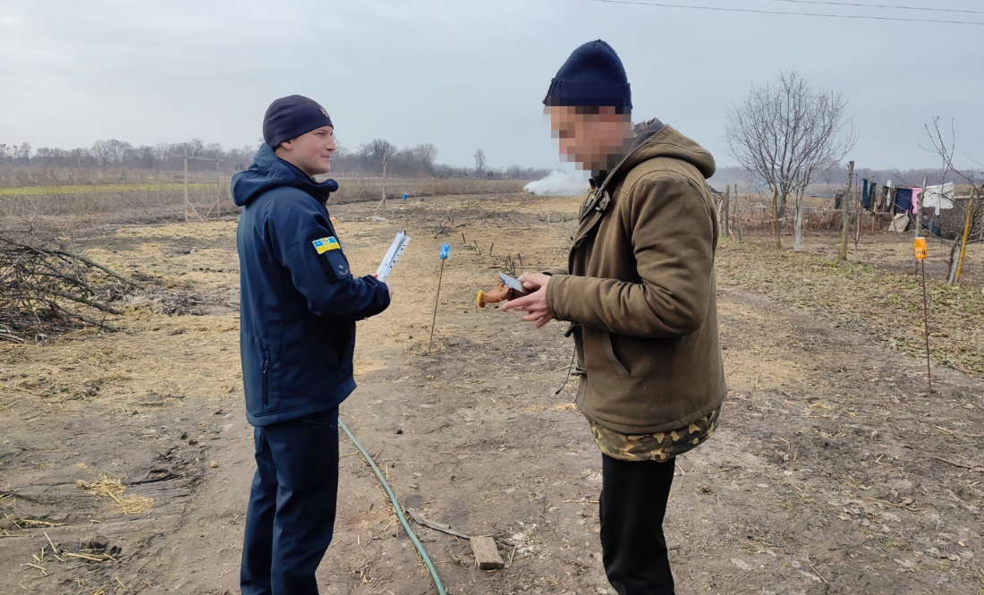 На Сосниччині штрафують за підпал трави