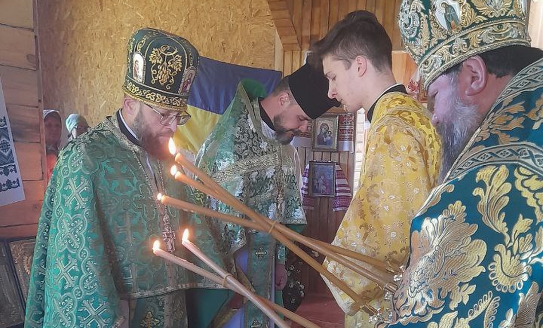 Єпископ Чернігівский і Ніжинській правив літургію у прикордонній громаді