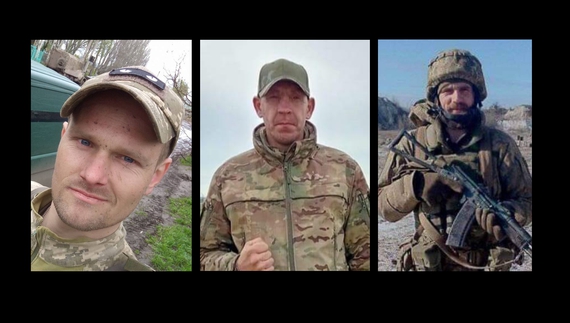 Всі загинули в один день: на Чернігівщині прощались із трьома бійцями ЗСУ