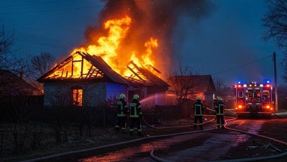 Серія пожеж на Чернігівщині: лихо спіткало чотири громади