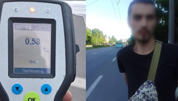 У Чернігові небайдужий громадянин допоміг затримати п'яного водія-рецидивіста