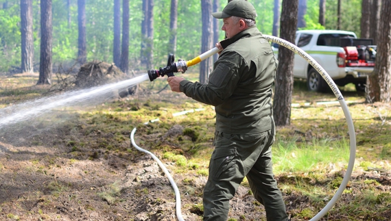 У лісах Чернігівщини чимало пожеж через агресію рф