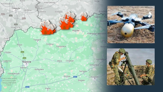 Обстрілів стало більше: ситуація на прикордонні Чернігівщини на ранок 28 червня
