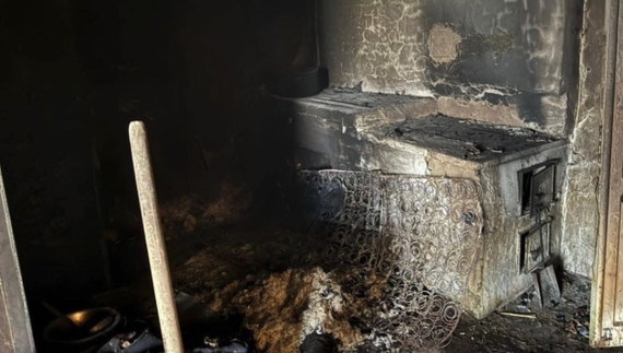 Пожежа у селі Срібнянської громади, 16 листопада 2025 року