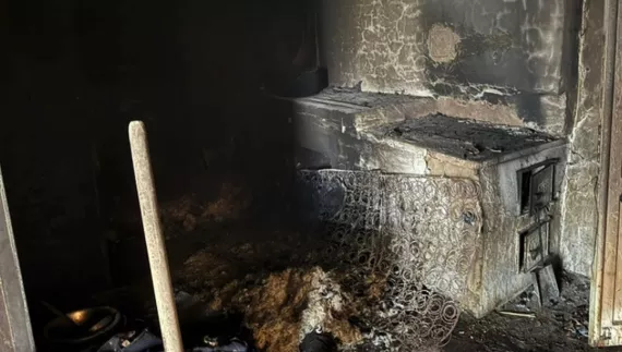 Пожежа у селі Срібнянської громади, 16 листопада 2025 року