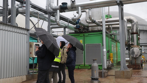 Перший в Україні біогазовий завод запустили на Чернігівщині