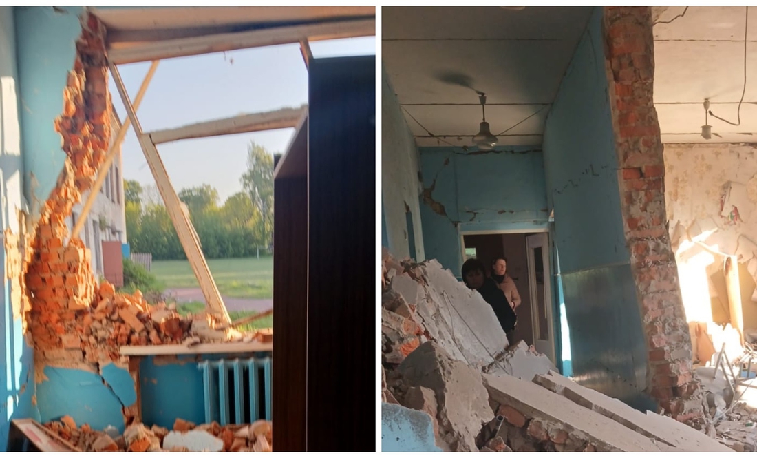 Руйнування школи у Нових Боровичах, Сновська громада